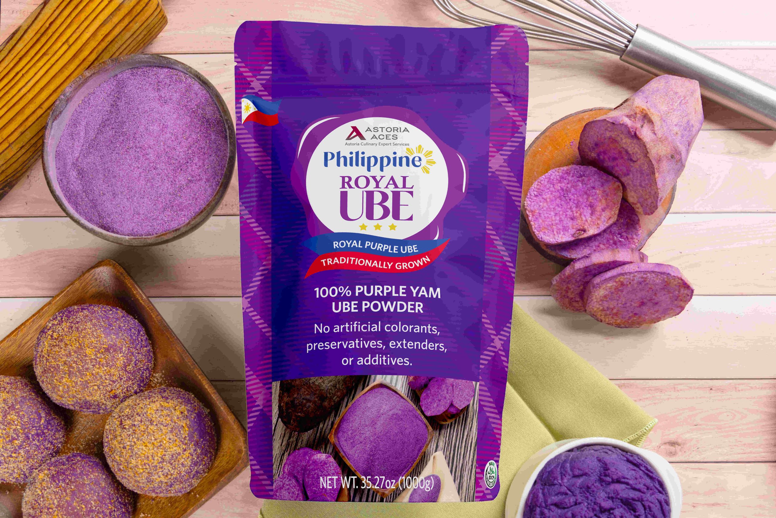 Read more about the article Ube Dishes are Now Easier to Make with Astoria-ACES’ Philippine Royal Ube Powder 